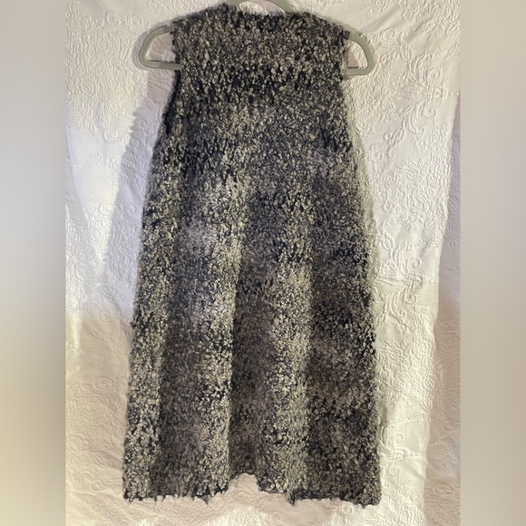 Cocogio Wool Blend Long Sweater Vest Size Small - Picture 2 of 3